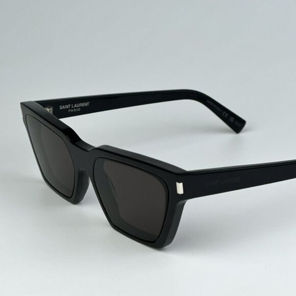 NEW Saint Laurent SL633 CALISTA 001 Black Cat Eye Unisex Sunglasses - Picture 11 of 16